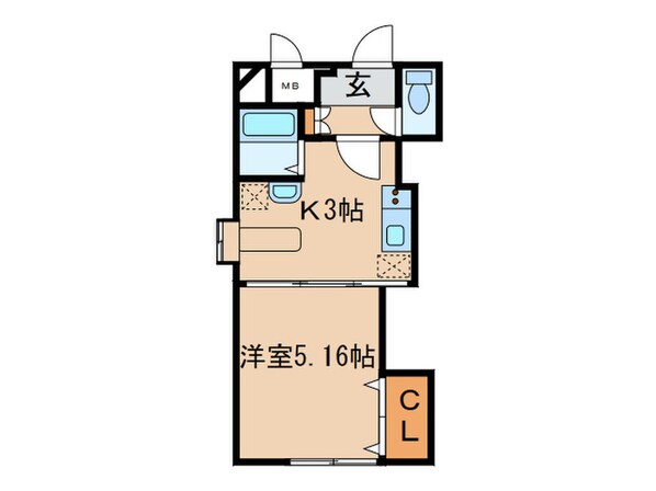 メゾンＨＩＣＩＭＡの物件間取画像